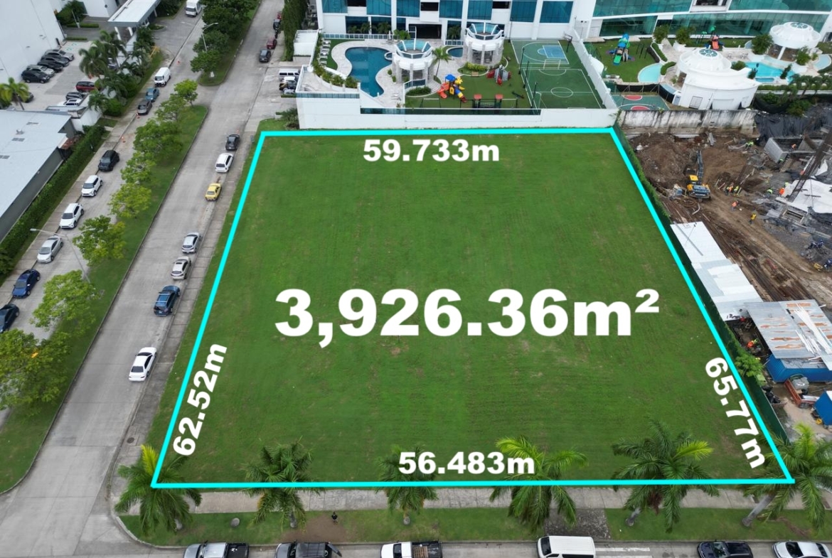 TERRENO COSTA DEL ESTE EN ESQUINA PARA DESARROLLO INMOBILIARIO